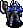 Map sprite of the Berserker class from New Mystery of the Emblem.