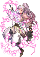 Artwork of Olivia: Sky-High Dancer from Fire Emblem Heroes by AKIRA.