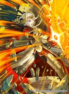 Artwork of Edelgard in Fire Emblem 0 (Cipher) by Senri Kita.