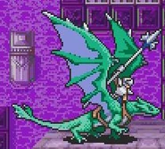 Heath como Señor wyvern.