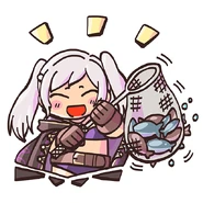 Female Robin from the Fire Emblem Heroes guide.