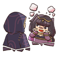 Robin and Tharja from the Fire Emblem Heroes guide.