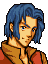 Perne's portrait in Fire Emblem: Thracia 776.