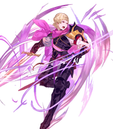 Artwork de Siegbert en Fire Emblem Heroes por Arai Teruko.