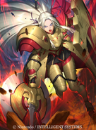 Artwork of Edelgard in Fire Emblem 0 (Cipher) by Azusa.