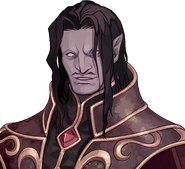 Garcia's status screen portrait in Echoes: Shadows of Valentia.