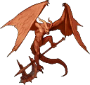 Village sprite of a Garuda.