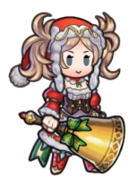 Lissa sur les cartes de Fire Emblem Heroes