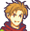 Matthew's mini portrait in Fire Emblem: The Blazing Blade.