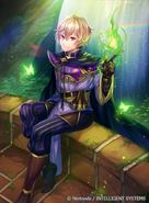 Ilustración de Kliff en Fire Emblem 0 (Cipher) de Yoko Maturica.