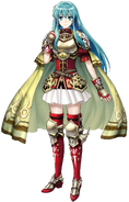 Artwork of Eirika in Fire Emblem Heroes by Asatani Tomoyo.