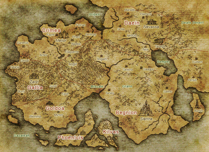 Location World Map