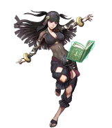 Artwork de Rhajat en Fire Emblem Heroes.