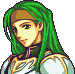 Syrene's portrait in The Sacred Stones.