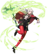 Artwork of Edelgard from Fire Emblem Heroes by Ayaka Suda.