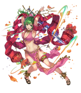 Artwork of Lene, as she appears in Fire Emblem Heroes by Yoshiku.