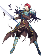 Artwork of Seth from Fire Emblem Heroes by Fujiwara Ryo.