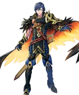 Artwork of Resplendent Chrom from Fire Emblem Heroes by PenekoR.