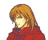 Retrato de Rutger en The Binding Blade.