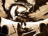 Anri challenges Medeus.