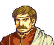 Moulder's portrait in The Sacred Stones.