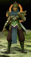 Battle model of Gray as a Dread Fighter in Echoes: Shadows of Valentia.