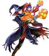 Artwork of Dressed-Up Duo Hector from Fire Emblem Heroes by Sachiko Wada.