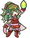 Adult Tiki's untransformed sprite as Naga's Voice in Heroes.