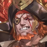 Pirate of Red Sky Surtr's portrait.