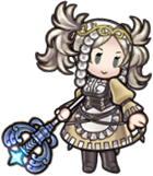 Lissa's sprite as the Sprightly Cleric in Heroes.