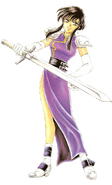 Official artwork of Larcei from the Super Tactics Book.