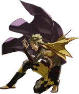 Official artwork of Odin from Fire Emblem Fates.