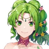 Resplendent L'Arachel's portrait in Heroes.