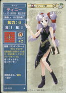 Tine, as she appears in the Anthology series of the TCG as a Level 15 Mage.