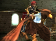 Sully's battle model as a Griffon Rider in Awakening.