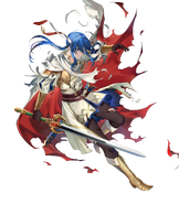 Artwork of Resplendent Seliph from Fire Emblem Heroes by hou.