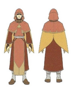 Concept artwork of the Thunder Mage class from Radiant Dawn.