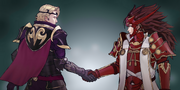 Xander Ryoma Handshake