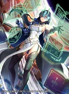 Artwork of Niamh in Fire Emblem 0 (Cipher) by Horiguchi Kousei.