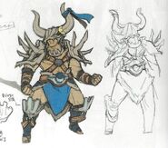 Concept artwork of the Berserker class from Awakening.