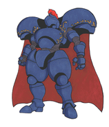 Concept artwork of the General class from Genealogy of the Holy War.