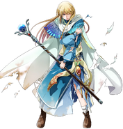 Artwork of Lucius in Fire Emblem Heroes.