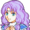 Florina's portrait in Fire Emblem: Rekka no Ken.