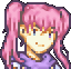 Serra's mini portrait in Fire Emblem: The Blazing Blade.