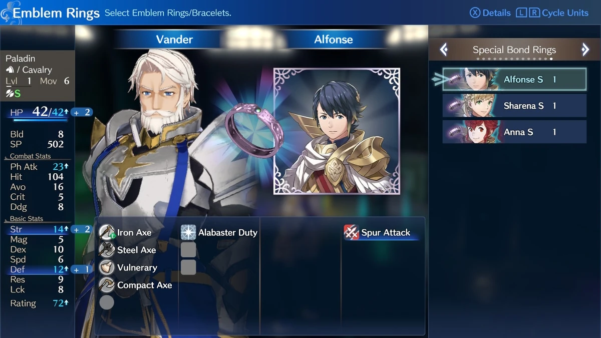 Bond Ring Fire Emblem Wiki Fandom