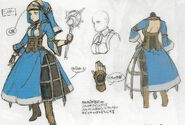 Concept artwork of the Cleric class from Awakening.