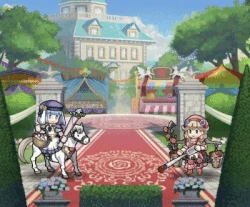 Silque attacking with Rapport Wand.