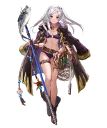 Artwork of Seaside Tactician Robin from Heroes by Mayo.