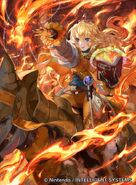 Alice as Hoshidan/Nohrian Strategist in "Fire Embem 0 (Cipher)".