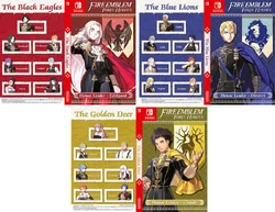 My Nintendo printable covers for each house.